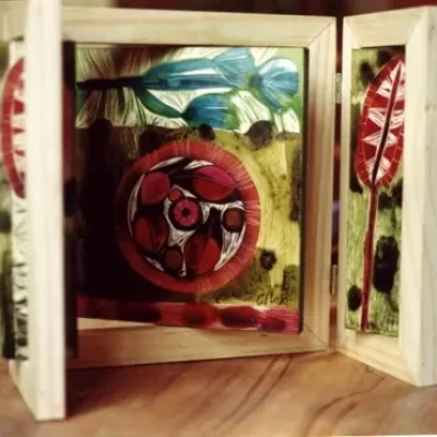 Retablo. Acrílico