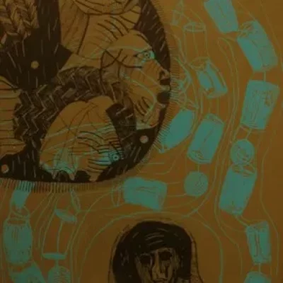 Reconstrucción del mundo. Serigrafía